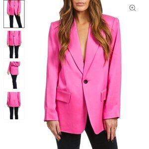 A.L.C. Hot Pink Bishop Blazer